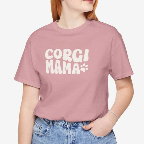 Corgi Mom T- Shirt - Corgi Tee for Women