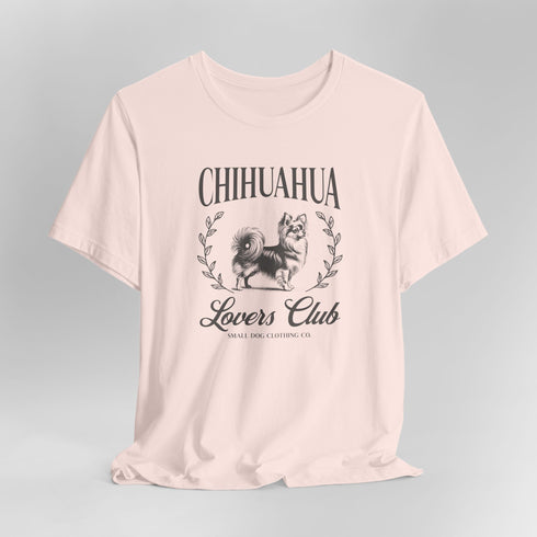 Longhaired Chihuahua Shirt for Women - Chihuahua Lovers Club Tee