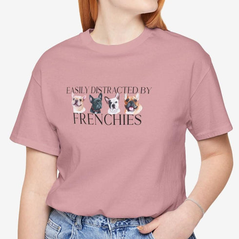 Frenchie T- Shirt - Funny French Bulldog Tee for Women