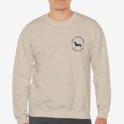 Dachshund Dad Sweatshirt - Best Dachshund Dad Sweatshirt for Men