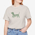 Dachshund Shirt for Women - Floral Dachshund Tee