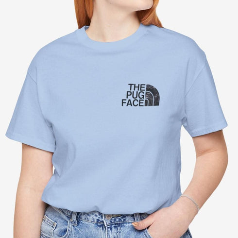 Black Pug Funny T- Shirt for Women - Pug Tee for Women