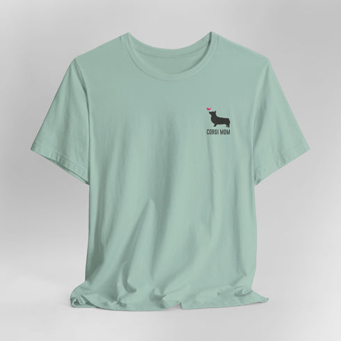 Corgi T- Shirt for Women - Corgi Mom Tee for Women
