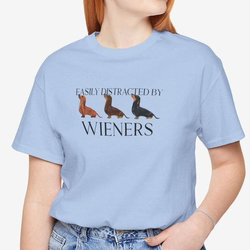 Funny Dachshund T- Shirt for Women - Wiener Dog Tee for Women