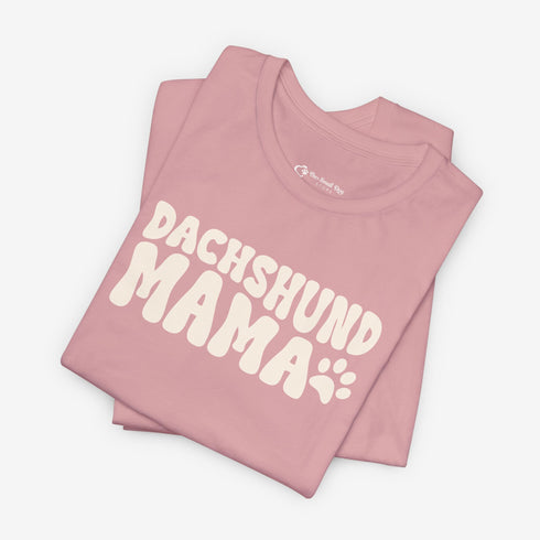 Dachshund Mama Retro Shirt - Dachshund Mom T-Shirt