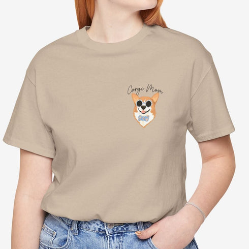 Corgi Mom Shirt - Corgi Tee for Women