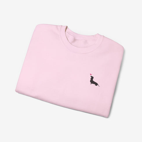 Dachshund Sweatshirt for Women - Cute Dachshund - Crew Sweatshirt