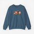 Longhaired Dachshund Autumn Sweatshirt for Women - Crew Sweatshirt