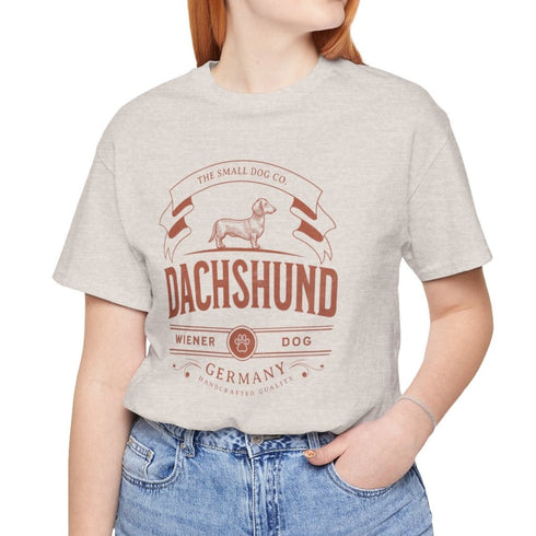 Dachshund Shirt for Women - Vintage Dachshund Lover Tee for Women
