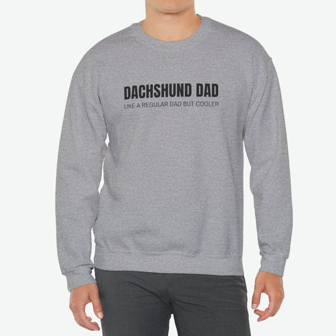 Dachshund Men's Sweatshirt - Dachshund Dad - Dachshund Gift