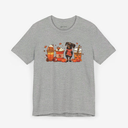 Dachshund T- Shirt for Women - Dachshund Autumn Shirt