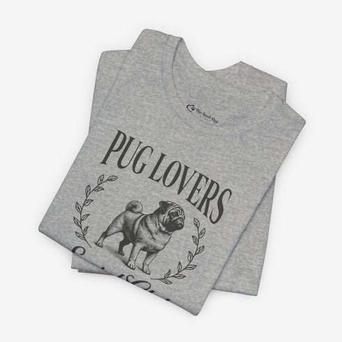Pug Shirt for Women - Pug Lovers Club Tee