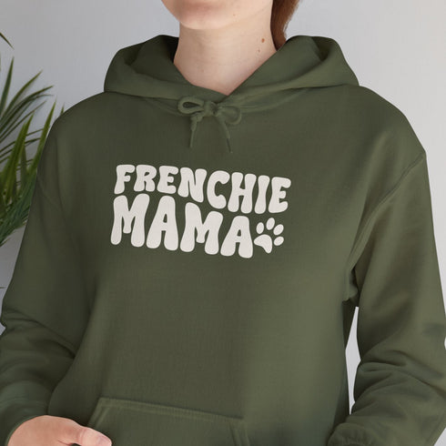 Frenchie Mom Hoodie for Women - Retro French Bulldog Hoodie