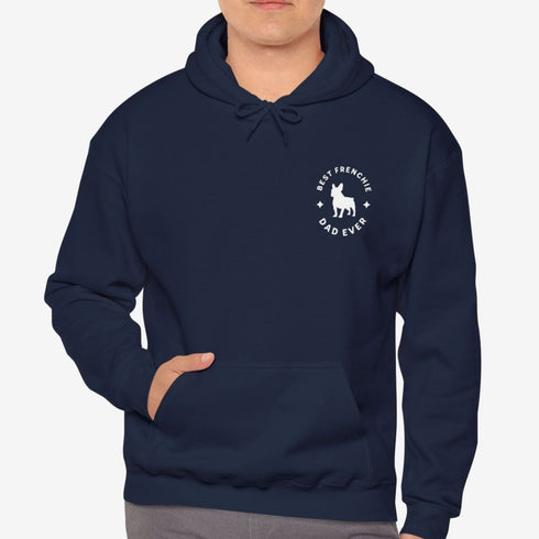 French Bulldog Men's Hoodie - Best Frenchie Dad Hoodie