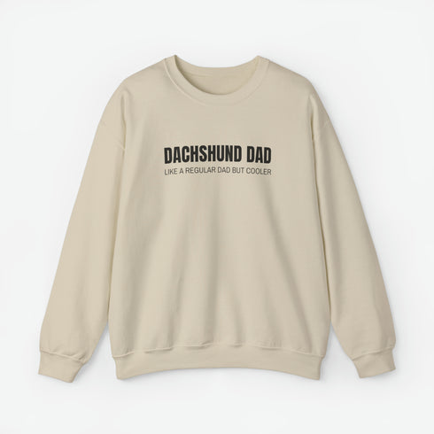 Dachshund Men's Sweatshirt - Dachshund Dad - Dachshund Gift