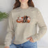 Longhaired Dachshund Autumn Sweatshirt for Women - Crew Sweatshirt