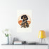 Dachshund Wall Art Print - Japanese Style Dachshund Portrait (No frame)