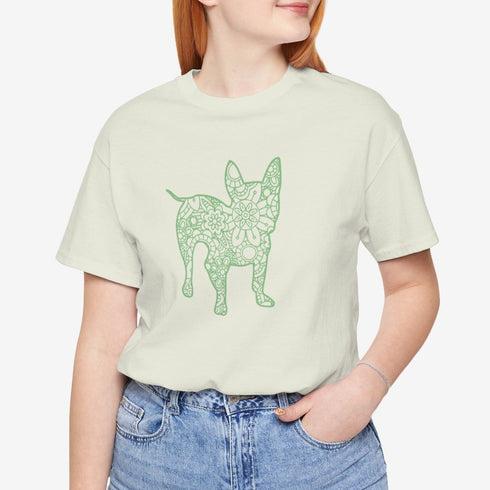 Frenchie Mandala T-Shirt - French Bulldog Shirt for Women