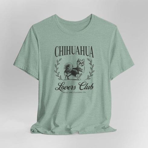 Longhaired Chihuahua Shirt for Women - Chihuahua Lovers Club Tee
