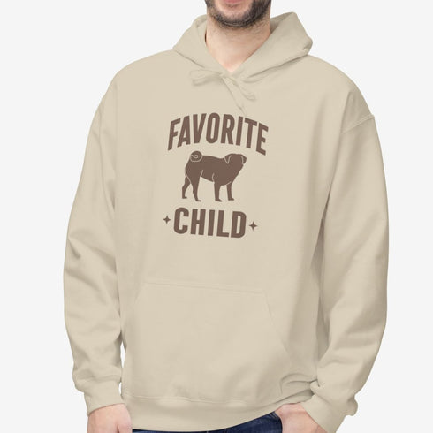 Pug Hoodie for Men - Funny Pug Dad Hoodie