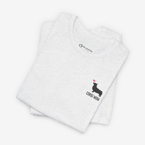 Corgi T- Shirt for Women - Corgi Mom Tee for Women