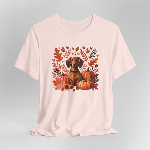 Dachshund Fall Shirt for Women - Dachshund Autumn Tee