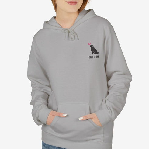 Pug Mom Hoodie for Women