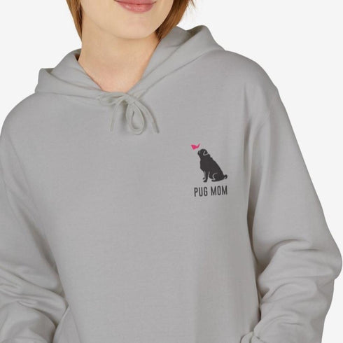 Pug Mom Hoodie for Women