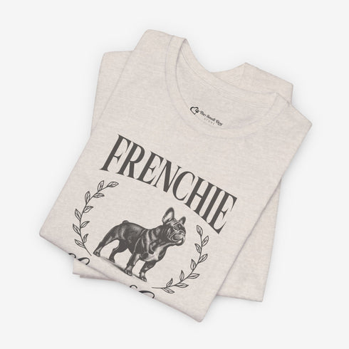 Frenchie Tee for Women | French Bulldog Lovers Club Shirt for Women