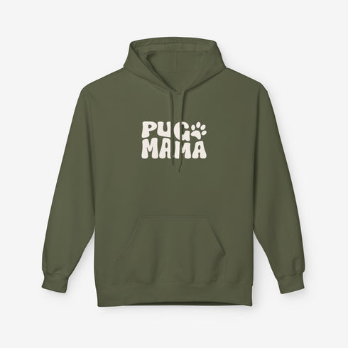 Pug Mom Hoodie for Women
