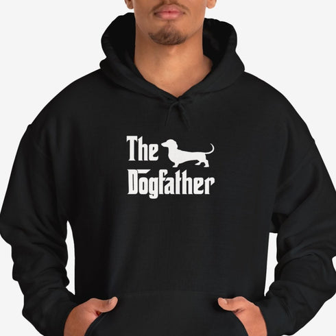 Funny Dachshund Hoodie for Men - Dachshund Dad Hoodie Sweatshirt