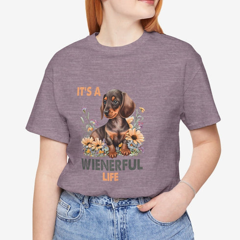 Dachshund Shirt - It's a Wienerful Life - Dachshund Shirt for Women