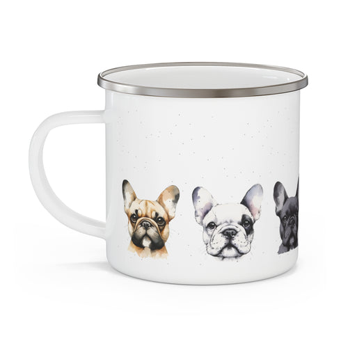 Enamel French Bulldog Mug - French Bulldog Home Decor