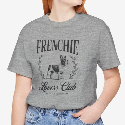 French Bulldog Shirt for Women - Frenchie Lovers Club Tee