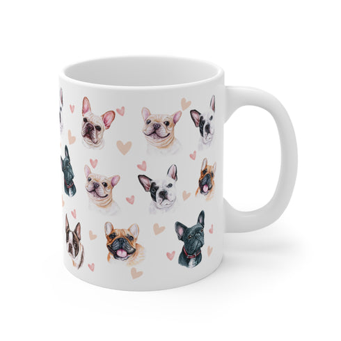 French Bulldog Mug 11oz - Frenchie Lover Gift