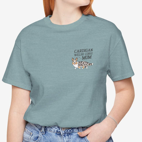Cardigan Welsh Corgi Mom Shirt - Corgi Tee for Women