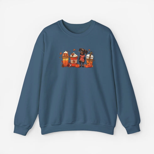 Dachshund Sweatshirt for Women - Dachshund Autumn Sweatshirt
