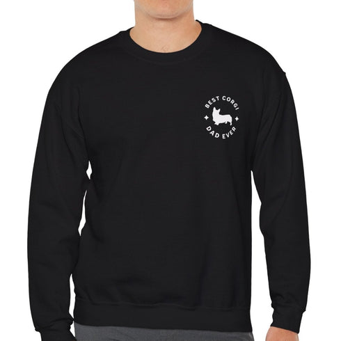 Corgi Sweatshirt for Men - Corgi Dad Sweatshirt for Men