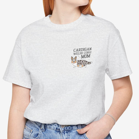 Cardigan Welsh Corgi Mom Shirt - Corgi Tee for Women