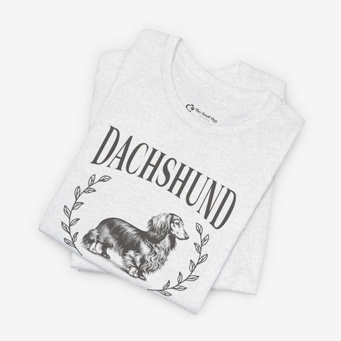 Longhaired Dachshund Tee for Women - Dachshund Lovers Club Shirt