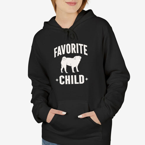 Pug Hoodie for Women - Funny Pug Mom Hoodie