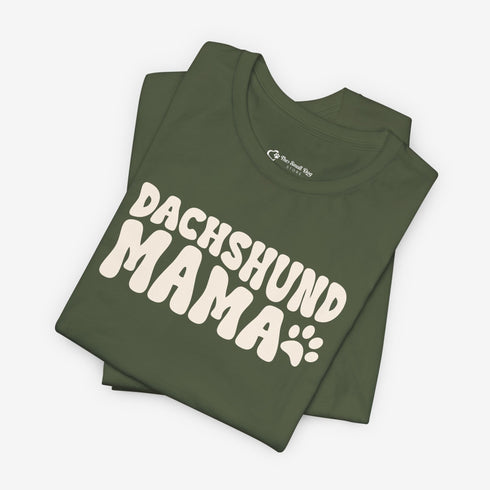 Dachshund Mama Retro Shirt - Dachshund Mom T-Shirt