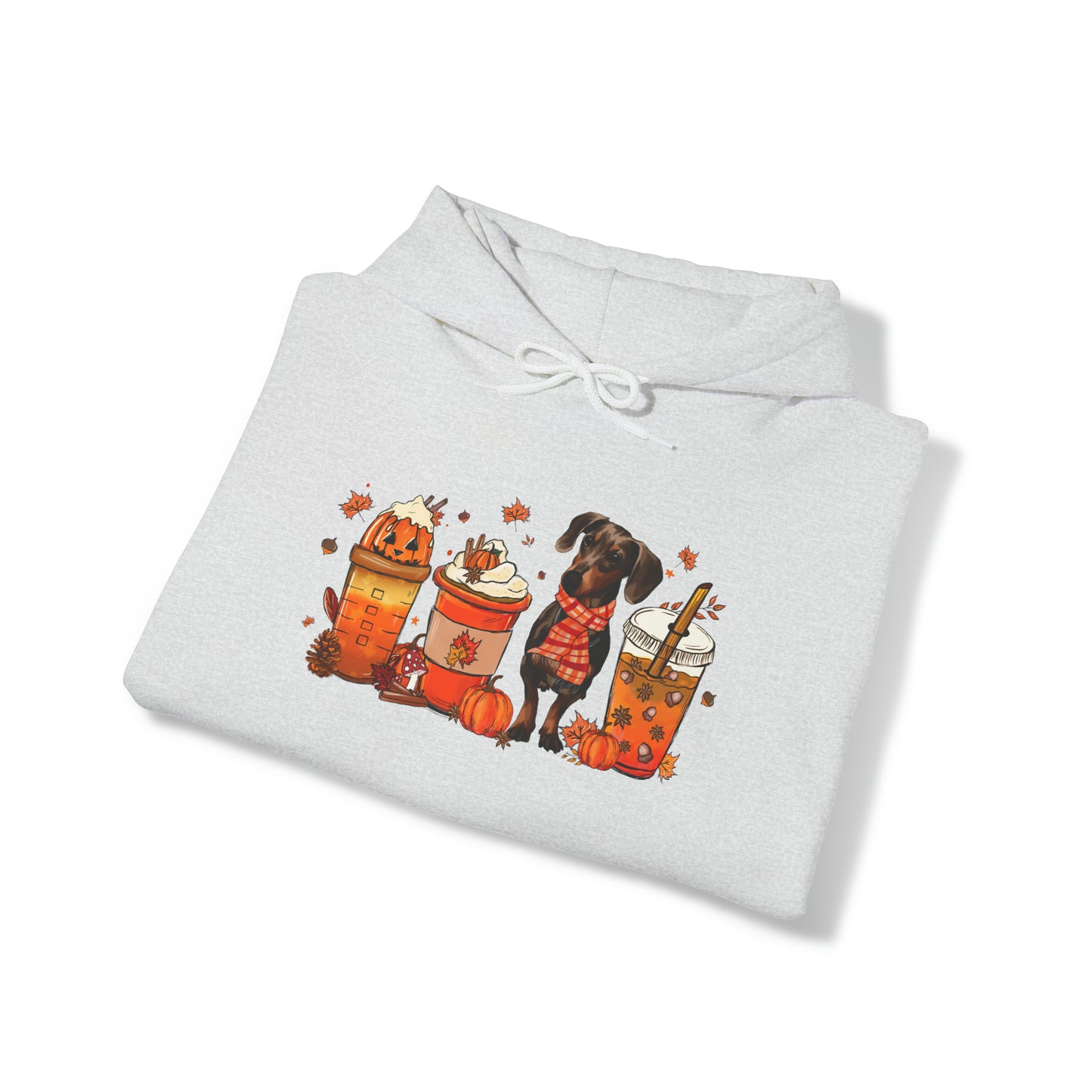 Dachshund Hoodie - Dachshund Autumn Sweatshirt - Dachshund Gift