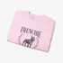 Black French Bulldog Sweatshirt for Women - Frenchie Lovers Club Sweatshirt