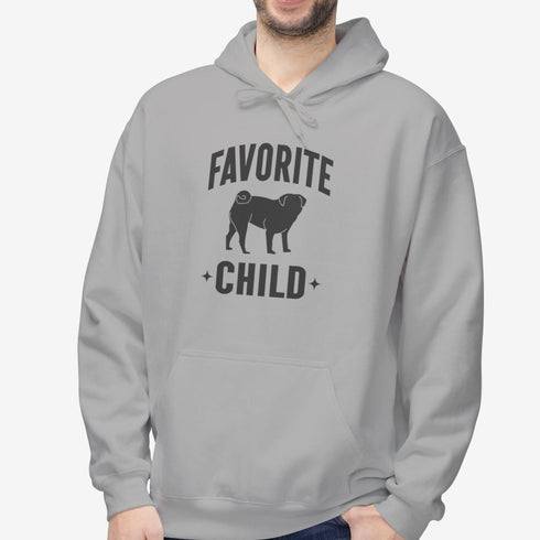 Pug Hoodie for Men - Funny Pug Dad Hoodie