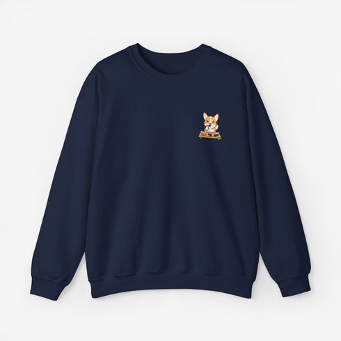 Corgi Sweatshirt for Women - Cute Kawaii Corgi Sweatshirt