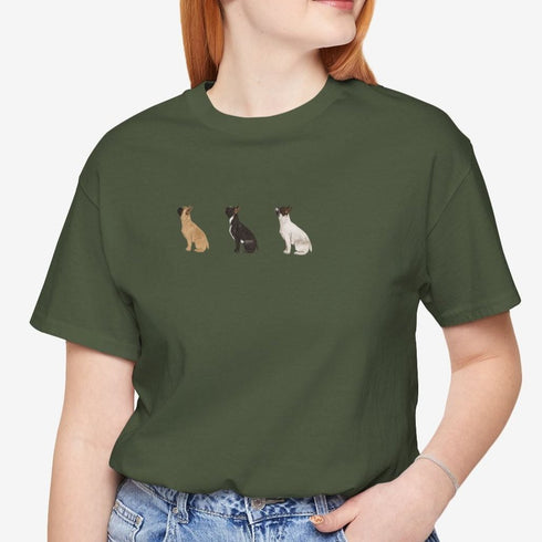 Frenchie Tee for Women - French Bulldog Shirt for Women