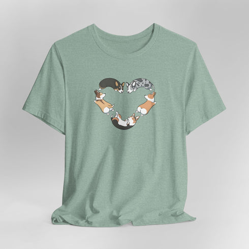 Corgi Shirt for Women - Corgi Lover Tee - Corgi Gift