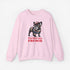 French Bulldog Sweatshirt - Pardon my French - Frenchie Sweatshirt for Women