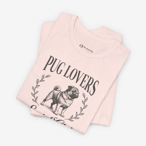 Pug Shirt for Women - Pug Lovers Club Tee